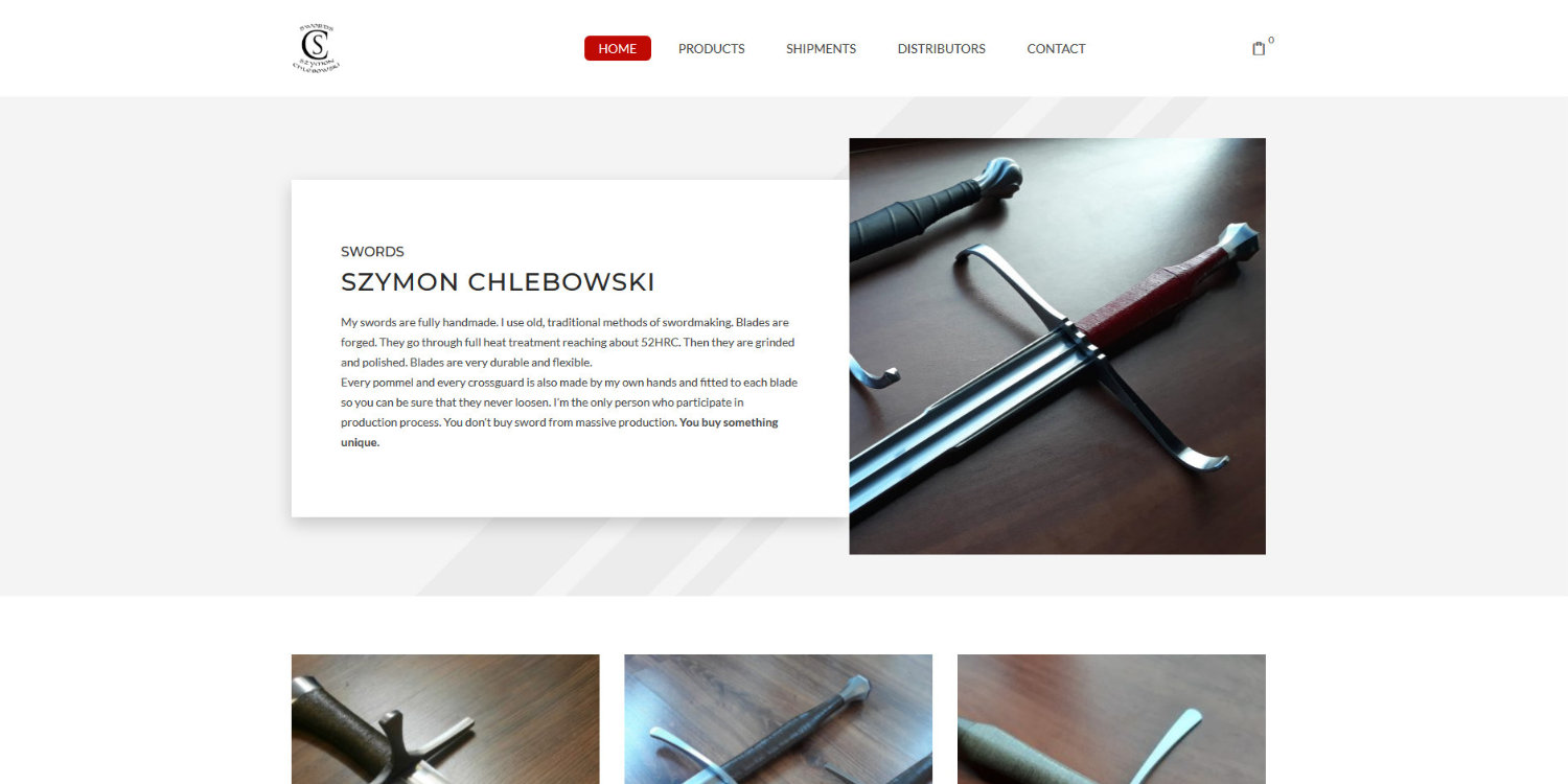 Swords Szymon Chlebowski